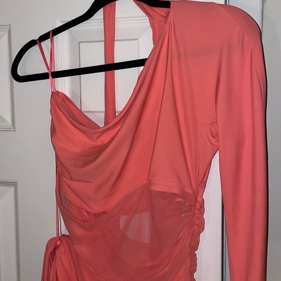 HM Mugler collection hot pink dress - Picture 1 of 5